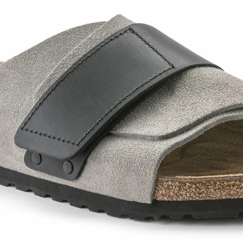 New ❤️ Birkenstock Kyoto Nubuck Leather Stone Coin ⌛ 9 New ❤️ Birkenstock Kyoto Nubuck Leather Stone Coin ⌛ - Image 9