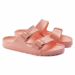 Outlet 💯 Birkenstock Arizona EVA Coral Peach Coral Peach 😉 -men-sandals Shop 1022367 pair