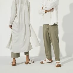 Best reviews of 👍 Birkenstock Arizona Birko-Flor Nubuck White 👏 -men-sandals Shop 1022376 detail 7