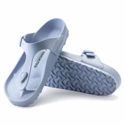 Best Pirce ⭐ Birkenstock Gizeh Essentials EVA Dusty Blue 👏 -men-sandals Shop 1022408 sole
