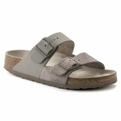 Top 10 π₯ Birkenstock Arizona Natural Leather/Suede Gray Taupe β