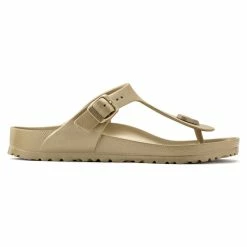 Hot Sale 🎉 Birkenstock Gizeh Essentials EVA Glamour Gold 🌟 -men-sandals Shop 1022423 side