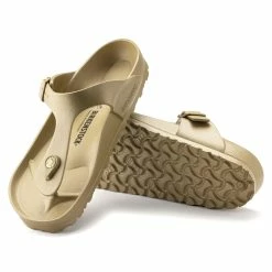 Hot Sale 🎉 Birkenstock Gizeh Essentials EVA Glamour Gold 🌟 -men-sandals Shop 1022423 sole