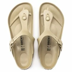 Hot Sale 🎉 Birkenstock Gizeh Essentials EVA Glamour Gold 🌟 -men-sandals Shop 1022423 top