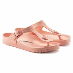 Brand new 💯 Birkenstock Gizeh Essentials EVA Coral Peach 👍 -men-sandals Shop 1022453 pair