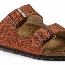New ⌛ Birkenstock Arizona Embossed Natural Leather Ginger Brown ⌛ 17 New ⌛ Birkenstock Arizona Embossed Natural Leather Ginger Brown ⌛ -men-sandals Shop 1022463 detail 1