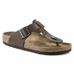 New 👍 Birkenstock Medina Natural Leather Vintage Wood Roast ⌛