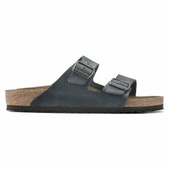 Coupon 🥰 Birkenstock Arizona Natural Leather Midnight Midnight 🎁 -men-sandals Shop 1022484 side