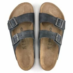 Coupon 🥰 Birkenstock Arizona Natural Leather Midnight Midnight 🎁 -men-sandals Shop 1022484 top