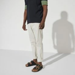 Brand new 🔥 Birkenstock Arizona Natural Leather Black ⌛ -men-sandals Shop 1022604 f look m