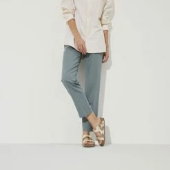 Budget 🎉 Birkenstock Arizona Birko-Flor Desert Soil Gray/Taupe 🎉 -men-sandals Shop 1022829 f look f