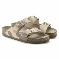 Budget 🎉 Birkenstock Arizona Birko-Flor Desert Soil Gray/Taupe 🎉 -men-sandals Shop 1022829 pair