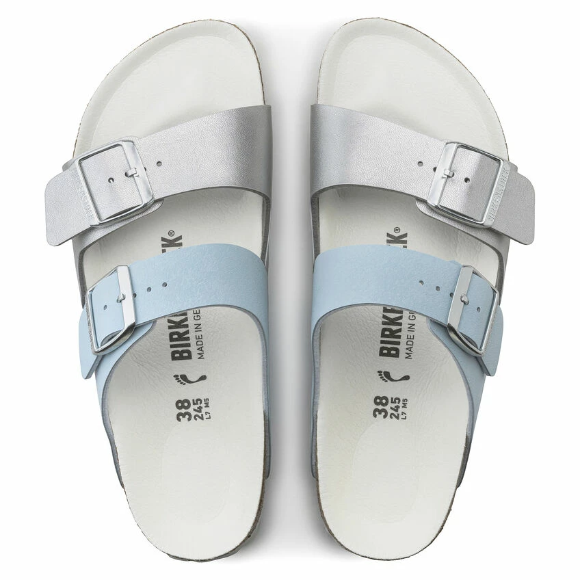 Best Sale ⌛ Birkenstock Arizona Birko-Flor Light Blue Light Blue 💯 5 Best Sale ⌛ Birkenstock Arizona Birko-Flor Light Blue Light Blue 💯 - Image 5