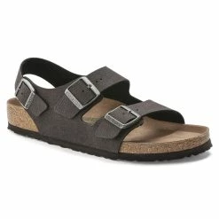 Budget βοΈ Birkenstock Milano Micro Fibre Desert Dust Black π