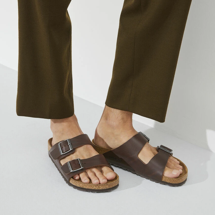 Outlet π Birkenstock Arizona Grip Natural Leather Vintage Wood Roast π 4 Outlet π Birkenstock Arizona Grip Natural Leather Vintage Wood Roast π - Image 4
