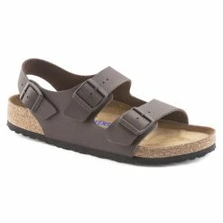 Buy π₯ Birkenstock Milano BS Birko-Flor Chocolate π€©