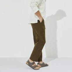 Buy 🔥 Birkenstock Milano BS Birko-Flor Chocolate 🤩 -men-sandals Shop 1023136 f look m