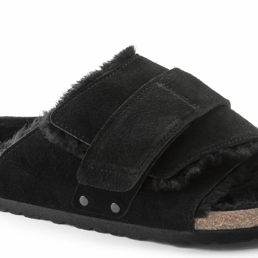 Cheap π Birkenstock Kyoto Suede Leather Black π 9 Cheap π Birkenstock Kyoto Suede Leather Black π - Image 9