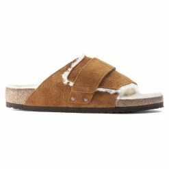 Top 10 🧨 Birkenstock Kyoto Suede Leather Mink 😍 -men-sandals Shop 1023202 side