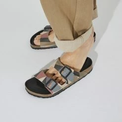 Budget 🎉 Birkenstock Arizona Birko-Flor Nubuck Urbanist Multi ❤️ -men-sandals Shop 1023427 detail 8