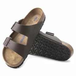 Wholesale 🔔 Birkenstock Arizona Birko-Flor Chocolate 👍 -men-sandals Shop 1023439 sole