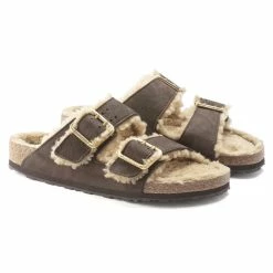 Deals 🤩 Birkenstock Arizona Nubuck Leather Espresso 🔔 -men-sandals Shop 1023579 pair