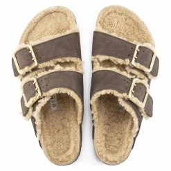 Deals 🤩 Birkenstock Arizona Nubuck Leather Espresso 🔔 -men-sandals Shop 1023579 top