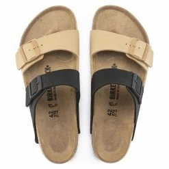 Coupon 🧨 Birkenstock Arizona Split Birko-Flor Nubuck Cork Brown 😉 -men-sandals Shop 1023584 top