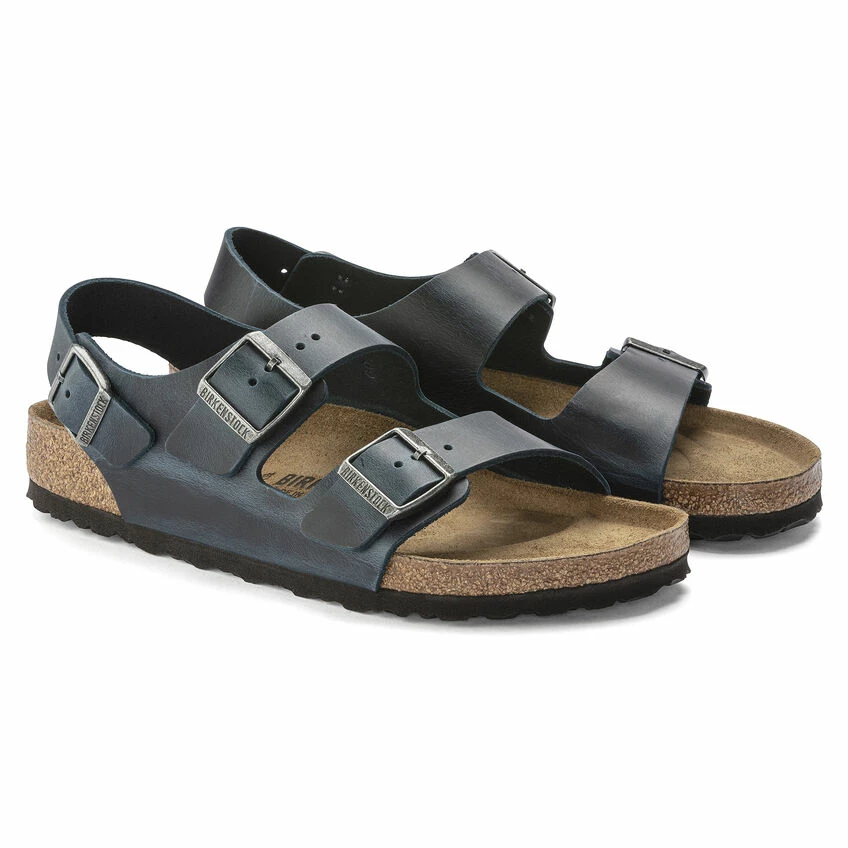 Promo π Birkenstock Milano Oiled Leather Insignia Blue β¨ 6 Promo π Birkenstock Milano Oiled Leather Insignia Blue β¨ - Image 6