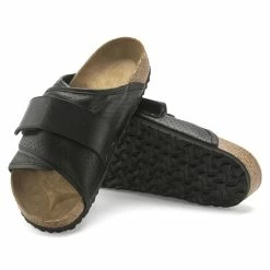 Outlet 🥰 Birkenstock Kyoto Padded Natural Leather Puff Pack Black 👍 -men-sandals Shop 1024623 sole