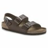 Best deal ❤️ Birkenstock Milano Natural Leather Vintage Wood Roast 🤩