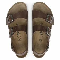 Best deal ❤️ Birkenstock Milano Natural Leather Vintage Wood Roast 🤩 14 Best deal ❤️ Birkenstock Milano Natural Leather Vintage Wood Roast 🤩 -men-sandals Shop 1024911 top