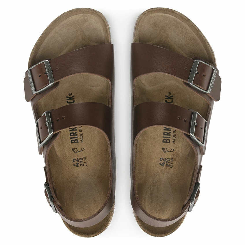 Best deal ❤️ Birkenstock Milano Natural Leather Vintage Wood Roast 🤩 6 Best deal ❤️ Birkenstock Milano Natural Leather Vintage Wood Roast 🤩 - Image 6