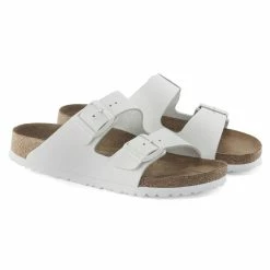 Outlet β€οΈ Birkenstock Arizona Soft Footbed White π 16 Outlet β€οΈ Birkenstock Arizona Soft Footbed White π -men-sandals Shop 1024945 pair