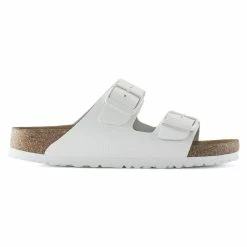 Outlet β€οΈ Birkenstock Arizona Soft Footbed White π 17 Outlet β€οΈ Birkenstock Arizona Soft Footbed White π -men-sandals Shop 1024945 side
