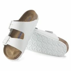 Outlet β€οΈ Birkenstock Arizona Soft Footbed White π 14 Outlet β€οΈ Birkenstock Arizona Soft Footbed White π -men-sandals Shop 1024945 sole