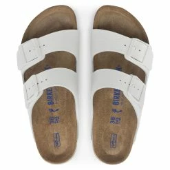 Outlet β€οΈ Birkenstock Arizona Soft Footbed White π 15 Outlet β€οΈ Birkenstock Arizona Soft Footbed White π -men-sandals Shop 1024945 top