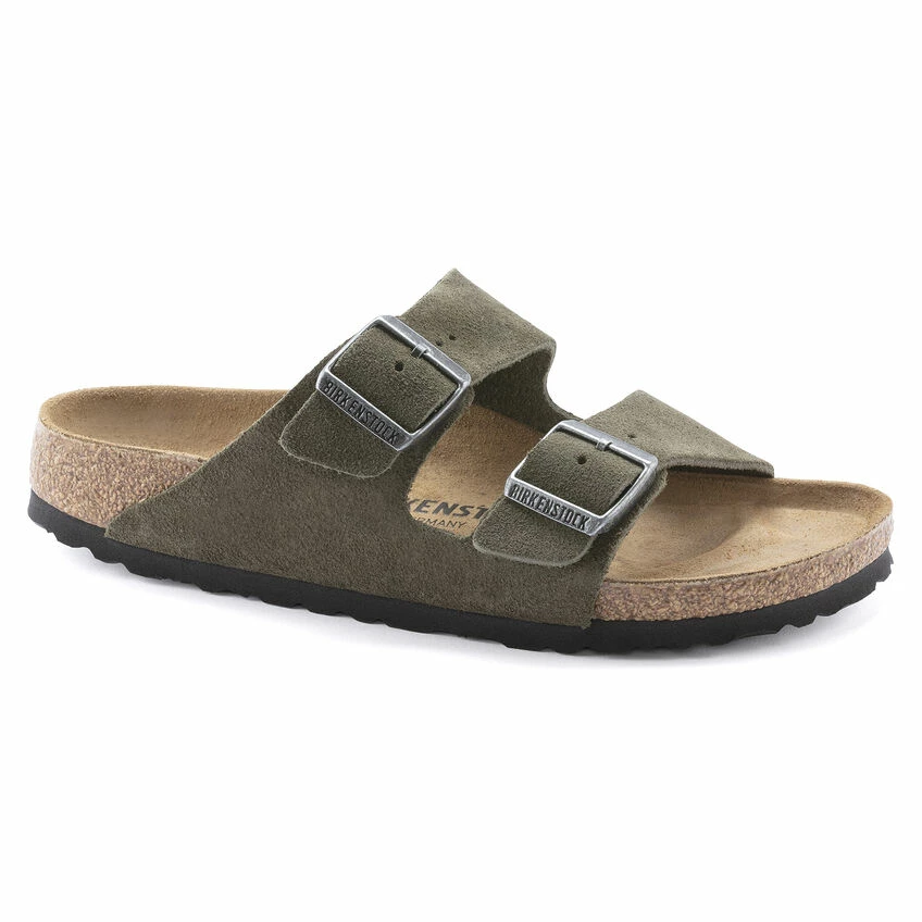 Flash Sale ✨ Birkenstock Arizona Suede Leather Thyme ⭐ 2 Flash Sale ✨ Birkenstock Arizona Suede Leather Thyme ⭐ - Image 2