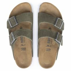 Flash Sale ✨ Birkenstock Arizona Suede Leather Thyme ⭐ 15 Flash Sale ✨ Birkenstock Arizona Suede Leather Thyme ⭐ -men-sandals Shop 1025070 top