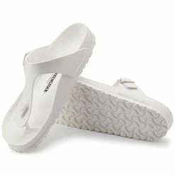 Flash Sale 👍 Birkenstock Gizeh Essentials White ✨ -men-sandals Shop 128221 sole