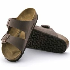 Budget 😀 Birkenstock Arizona Birko-Flor Nubuck Mocha 🔔 -men-sandals Shop 151183 sole