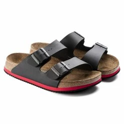 New 🌟 Birkenstock Arizona Super Grip Birko-Flor Black ⭐ -men-sandals Shop 230114 pair