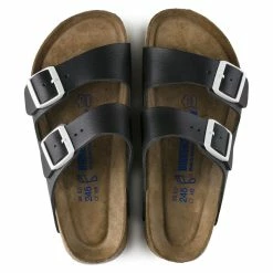 Flash Sale 😍 Birkenstock Arizona Natural Leather Black 👏 -men-sandals Shop 230154 top