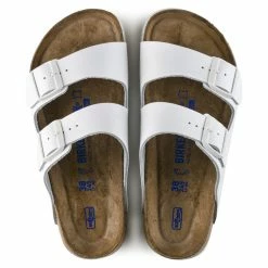 Cheap 🤩 Birkenstock Arizona Natural Leather White ⭐ -men-sandals Shop 230164 top