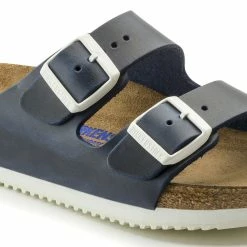 Top 10 💯 Birkenstock Arizona Natural Leather Blue 😀 -men-sandals Shop 230176 detail 1