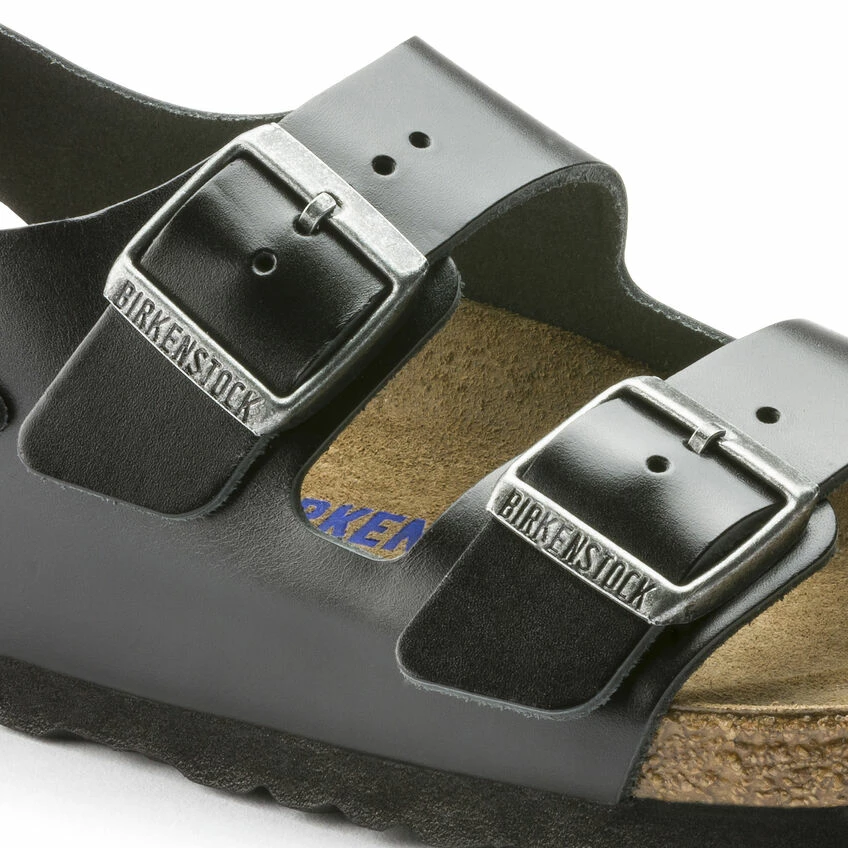 Flash Sale 𧨠Birkenstock Milano Real Leather Soft Footbed Amalfi Black π 9 Flash Sale 𧨠Birkenstock Milano Real Leather Soft Footbed Amalfi Black π - Image 9