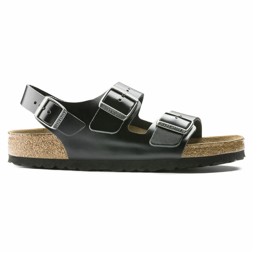 Flash Sale 𧨠Birkenstock Milano Real Leather Soft Footbed Amalfi Black π 8 Flash Sale 𧨠Birkenstock Milano Real Leather Soft Footbed Amalfi Black π - Image 8