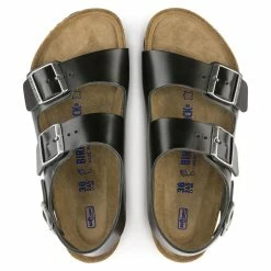 Flash Sale 𧨠Birkenstock Milano Real Leather Soft Footbed Amalfi Black π 14 Flash Sale 𧨠Birkenstock Milano Real Leather Soft Footbed Amalfi Black π -men-sandals Shop 234531 top