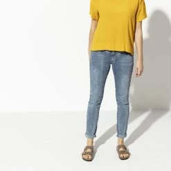 Outlet ❤️ Birkenstock Arizona Oiled Leather Tobacco Brown ❤️ -men-sandals Shop 352203 f look f