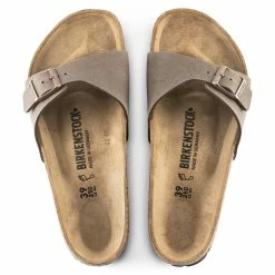 New 🔔 Birkenstock Madrid Birko-Flor Nubuck Mocha Mocha ❤️ -men-sandals Shop 40093 top